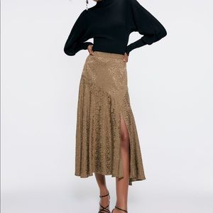 Zara jacquard-skirt size XL